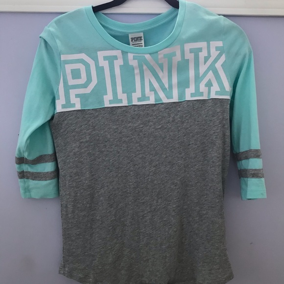 Pink Victoria’s Secret - Three quarter length tee - Picture 1 of 3